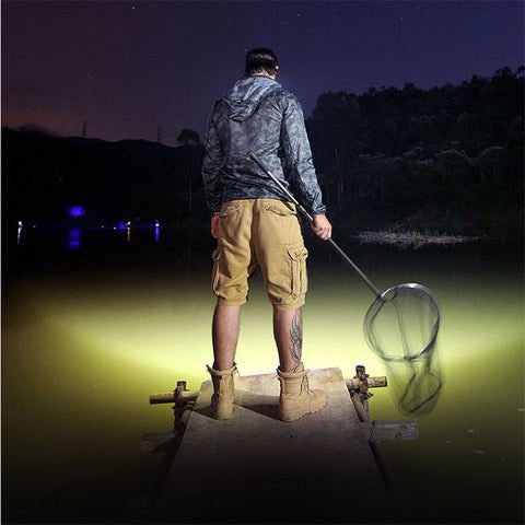Lanterna de Cabeça LED Ultra Potente Recarregável