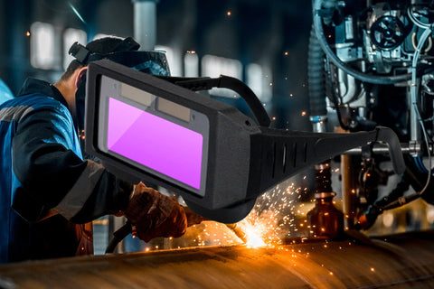 Óculos para Solda com Escurecimento Automático