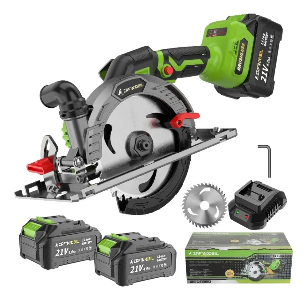 Serra Mármore a Bateria 1180W 5000RPM 21V — 2 Baterias